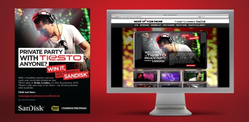 CASE STUDY: SanDisk® & Tiësto