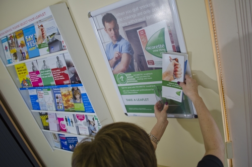 Poster Media within GP Surgery Waiting Rooms with IDS UK Media