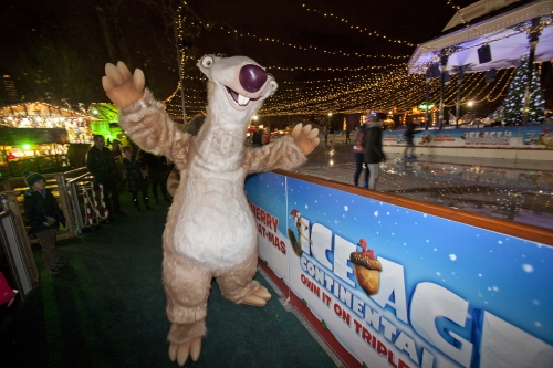 CASE STUDY: Hyde Park Winter Wonderland Ice Rink meets Ice Age 4