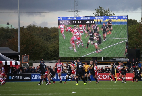 Branding Opportunities At Aviva Premiership Champions - Saracens