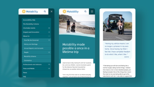 CASE STUDY: Motability - Access All Digital Areas