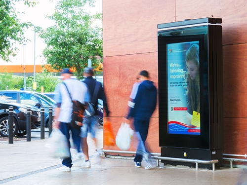 POS Digital 6 sheets at Sainsbury's stores across the UK